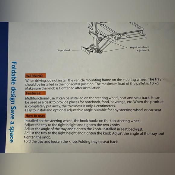 Vehicle Multifunctional Shelf - Picture 3 of 5